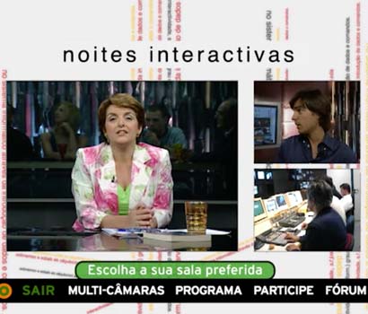 1º Programa Interativo em Portugal